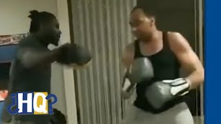 Stephen A. Smith Gets In Some Boxingmma Training Highly Questionable