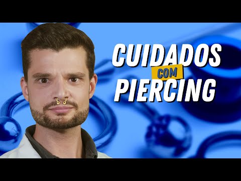 Vídeo: Como tratar um piercing infectado na orelha: 14 etapas (com fotos)