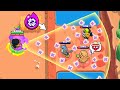 NERF POCO! INSANE HYPERCHARGE WIPED OUT NOOBS 🎸 Brawl Stars 2024 Funny Moments, Wins, Fails ep.1376