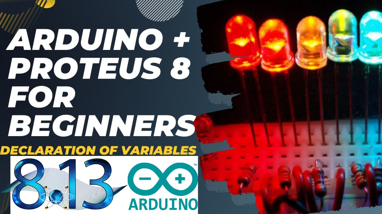 2. Arduino + Proteus 8 for Beginners: LED Blinking (Variables) - YouTube