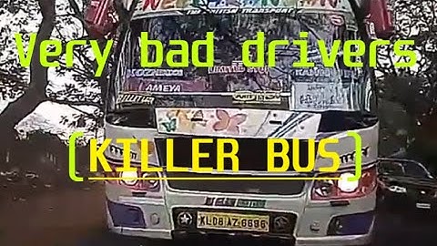 Dash cam - Killer bus driver caught. Head-on collision avoided