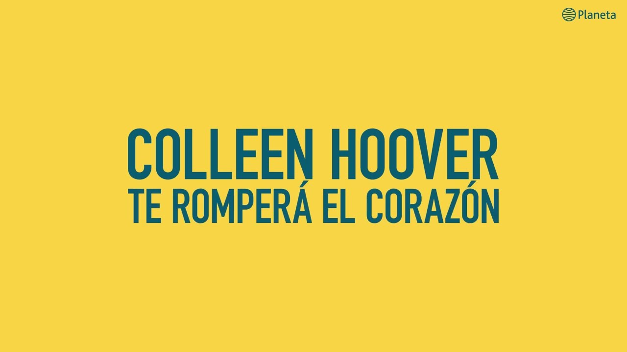 ROMPER EL CÍRCULO (#Itendwithus_1)_Colleen Hoover_Planeta