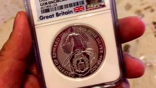 Queens Beasts Griffin 2 oz Silver Coin : Silver Stacking History Lesson