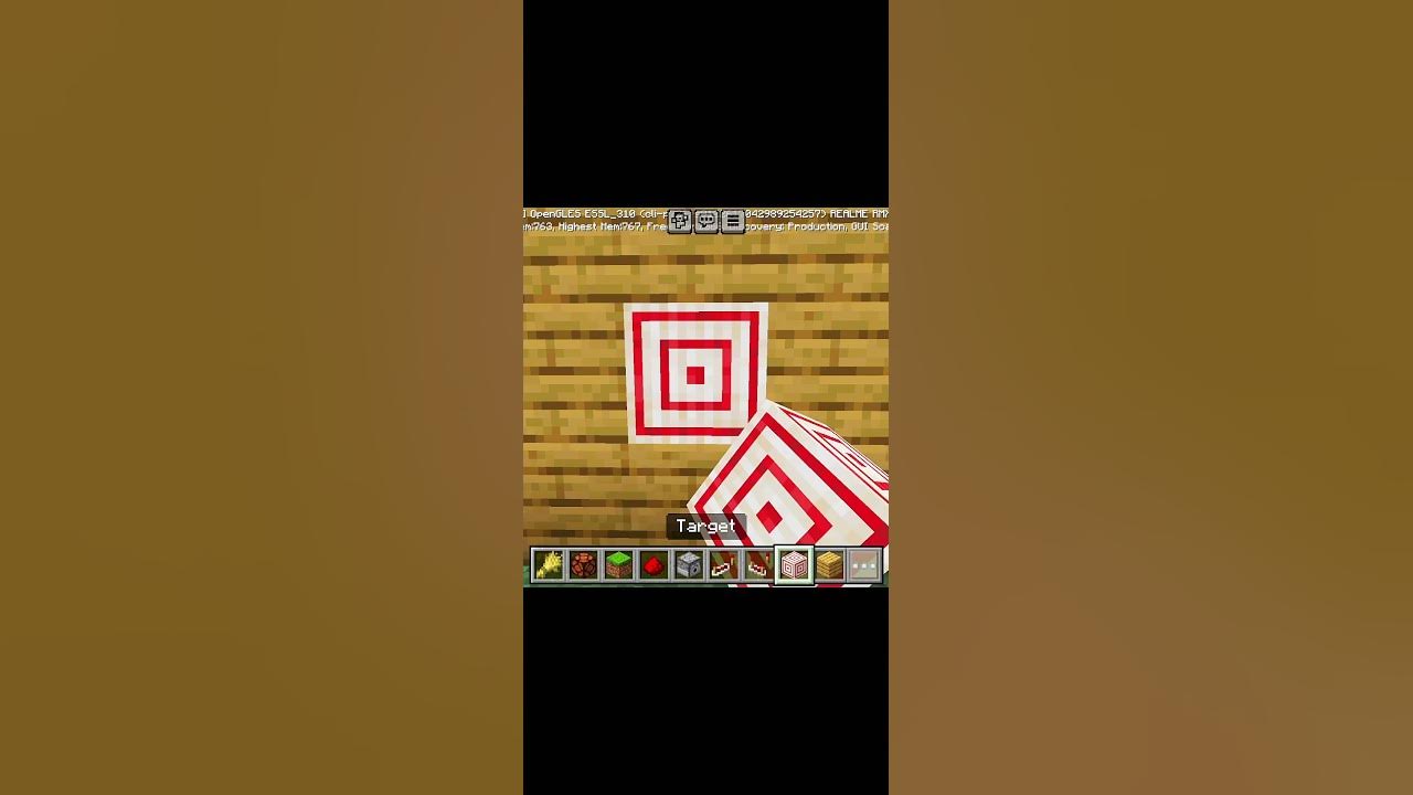 Aim tester minecraft minecraftshorts shorts youtube