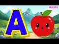 A for Apple 🍎 | ABC Magical Star Ride ⭐ | Fun Alphabet Adventure | Mini Shark 🦈