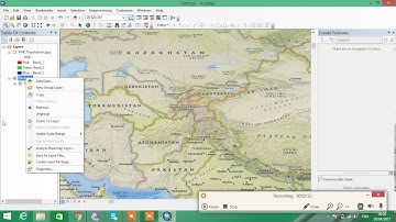 GeoReferencing on Arc GIS part 1 (Urdu)