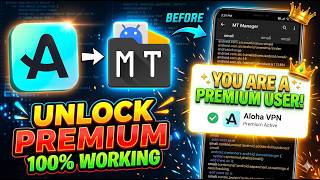 How To Mod ALOHA VPN Like A Pro | Unlock VIP Features (2026) With MT Manager