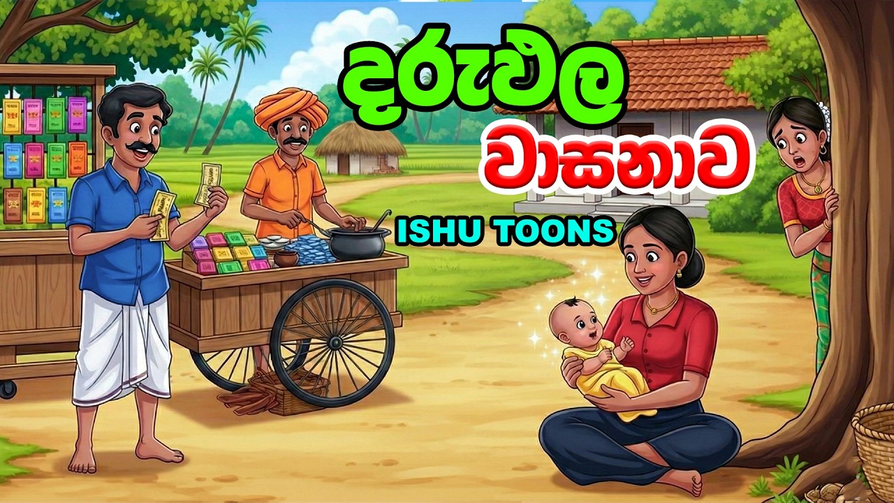 දරුඵල වාසනාව | Darapala Wasanawa | Ishu toons | Katha