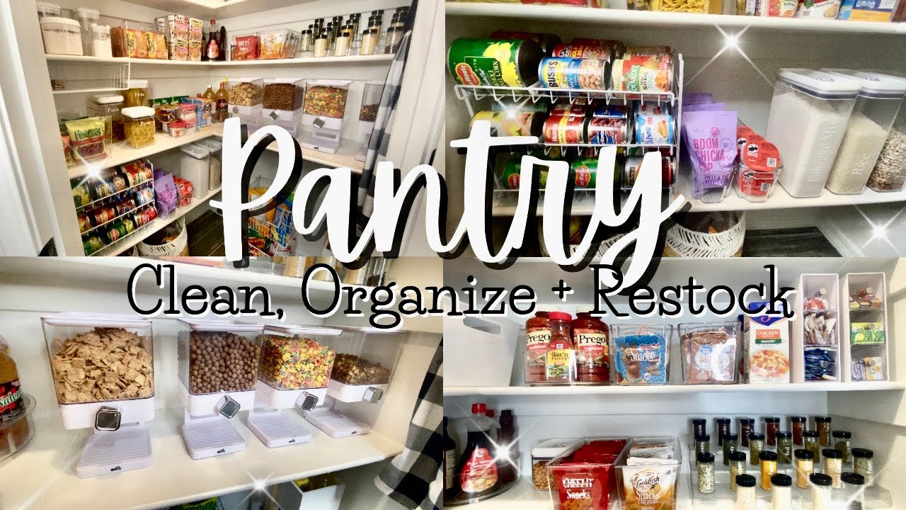 ULTIMATE PANTRY ORGANIZATION  Satisfying Clean and Pantry Restock  Organizing on a Budget 