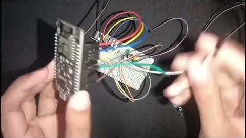 Cara menghidupkan 3 lampu LED, sensor ultrasonik, dan sensor suhu secara bersamaan dengan nodemcu 