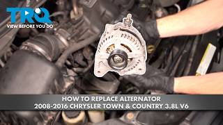 Career Overview How to Replace Alternator 2008-2016 Chrysler Town & Country 3.8L V6