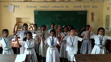 4th standard poem "If a tree could talk"