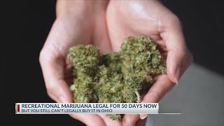 Recreational marijuana legal for 50 days, can't be legally bought in Ohio yet