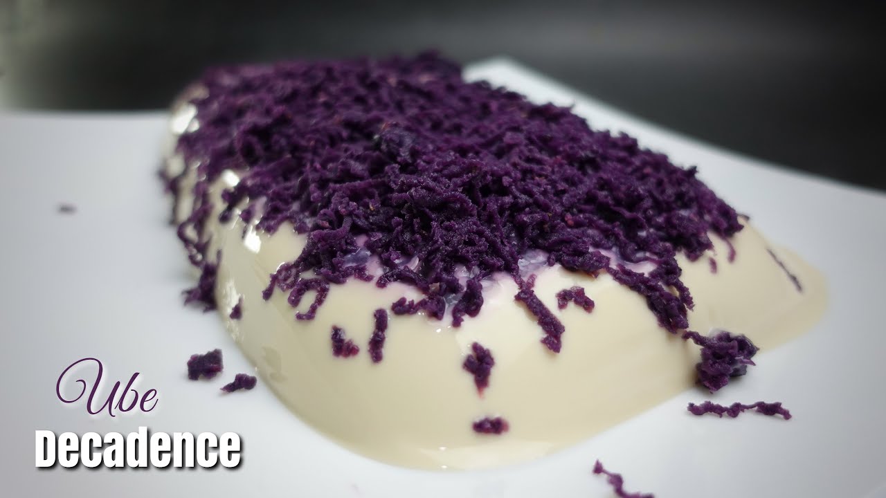 The best UBE DECADENCE | UBE PANNA COTTA