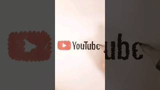 youtube logo drawing