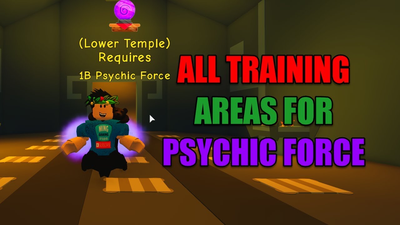 All places to train psychoc force power simulator roblox｜TikTok Search