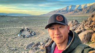 Korean Food Pot Luck  Death Valley Group Overland / Car Camping Trip