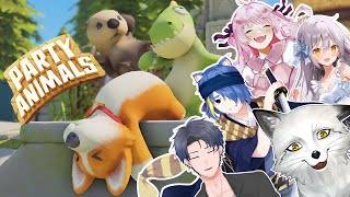 【PartyAnimals】誰が１番アニマルなのか見せる時がきたな…！【野狐やこ】