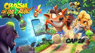 JUGANDO CRASH ON THE RUN 2  ESE CRASH SE LAS JUEGA TODAS 