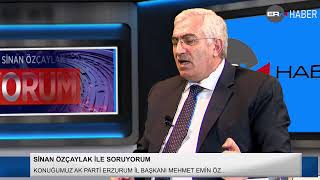 Erkhaber Tv Soruyorum - Ak Parti̇ Erzurum İl Başkani Mehmet Emi̇n Öz