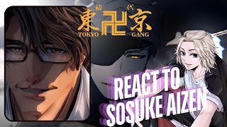 Tokyo revengers react to takemichi as aizen sosuke | ichigo kurosaki | Bleach | Gacha life | Mikey