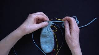 Toe-up Socks Lesson 3, Sewn Cast off