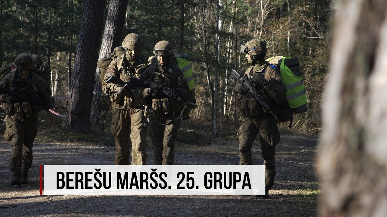 "Aculiecinieks" - Berešu maršs. 25. grupa