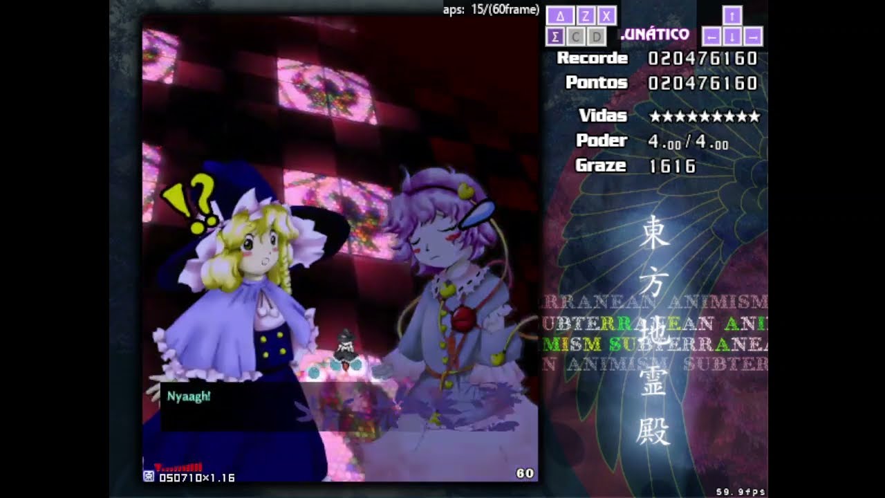 Touhou 11 Satori Komeiji LNN Marisa C - YouTube