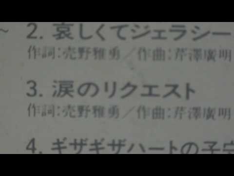 チェッカーズ　カラオケ　涙のリクエスト