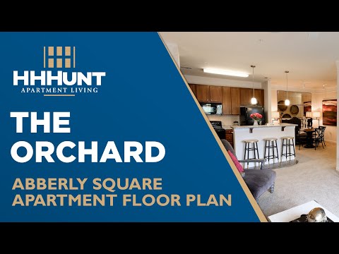 The Orchard • Abberly Square Apartment Floor Plan • HHHunt Apartment Living