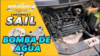 CÓMO CAMBIAR BOMBA DE AGUA DEL CHEVROLET SAIL