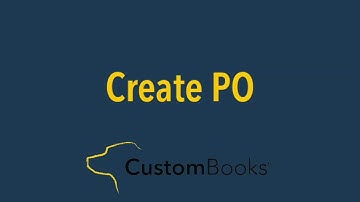 How to Create a Purchase Order in CustomBooks
