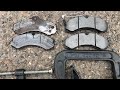 How to replace front Brakes on T1N Mercedes Sprinter The Easy Way anyone can do this Brake job