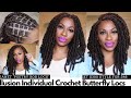 Illusion Individual Butterfly Locs | Janet Collection 3X Poetry Bob Locs 10/12/14" ft. Beauty Depot