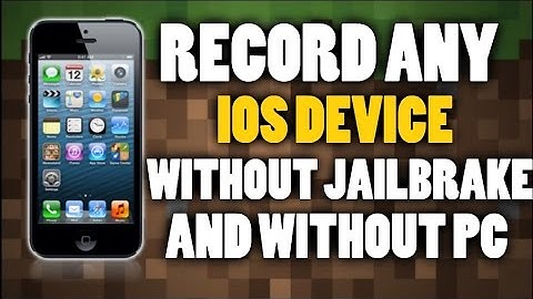 [NEW] HOW TO RECORD YOUR SCREEN ON IOS! NO JAILBREAK NO COMPUTER NEEDED!