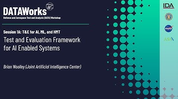 Test and Evaluation Framework for AI Enabled Systems