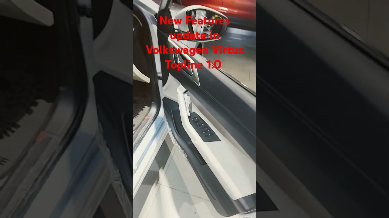 New Features update in Volkswagen Virtus Topline 1.0