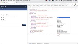 Demo - Data Collector has found a non required form has become required #2233 - Part 2