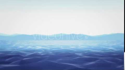 Low Poly Ocean Background Loop | Videohive After Effects and Stock Footage