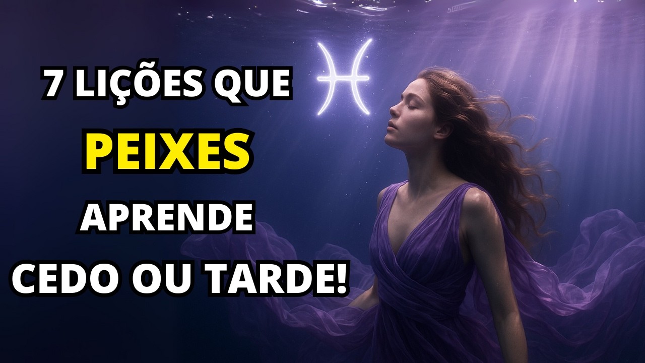 As 7 LIÇÕES ESTRANHAS que toda pessoa do signo de PEIXES acaba aprendendo MAIS CEDO OU MAIS TARDE...
