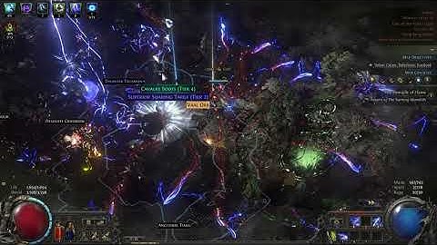 [POE2 0.4] Full-Screen Clear Falling Thunder Invoker VS Pinnacle Content (High Budget)