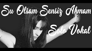 Yıldız Tilbe - Su Olsam Sensiz Akmam (Solo Vokal Kayıt) Resimi