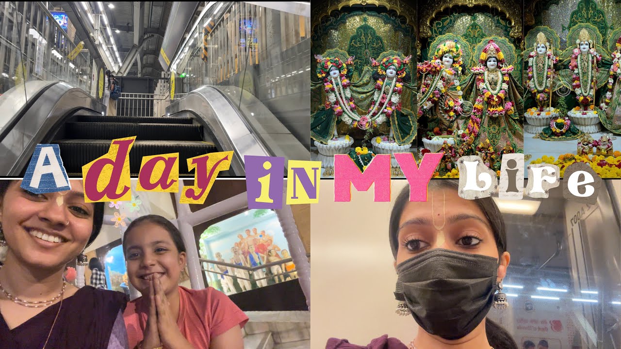 Day 1 | A Day in My Life | Home, Cleaning & Temple Visit🩷