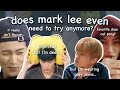 Mark lee being unintentionally funny