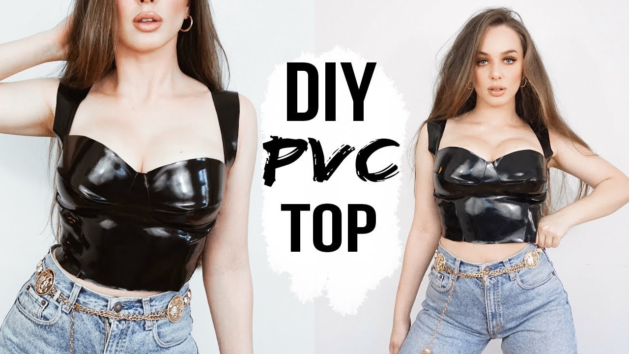 DIY Lace Up Denim Corset (Kylie Jenner Inspired) 