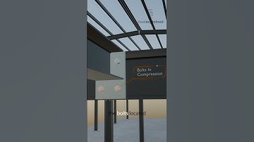 End Plate Connection #steelconnections #steelstructure #steeldesign #steeldetailing