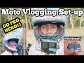 #gopro Gopro Hreo 11 Motovlog Setup👍Gopro Hero-11❤️🔥2025❣️Dual Battery🔋 @DraggerBoi
