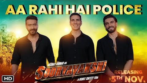 Sooryavanshi Promo Ft. Akshay Kumar Ajay Devgan & Ranveer Singh | Aa Rahi Hai Police 💥