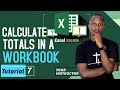 Calculating Totals | Excel Tutorial#7