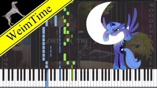 Lost on the Moon -- Synthesia HD chords